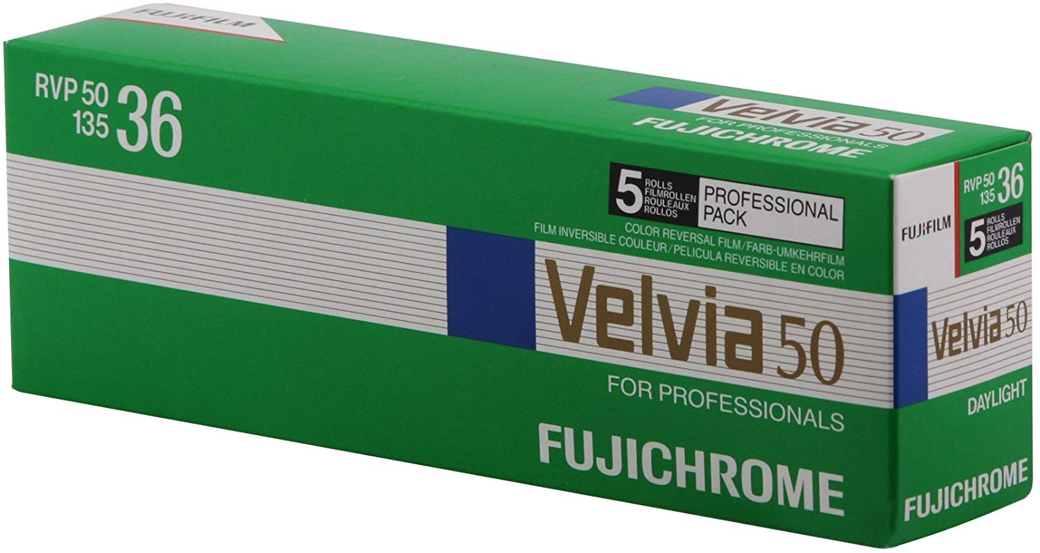 Fujifilm 16329173 Velvia 50 Color Slide Film