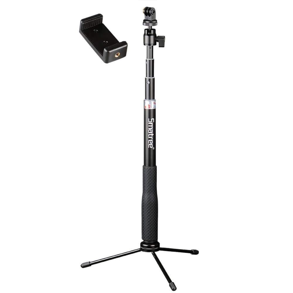 Smatree Q3 Telescoping Selfie Stick with Tripod Stand